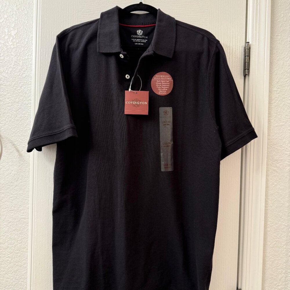 Black Covington Polo (Men's)